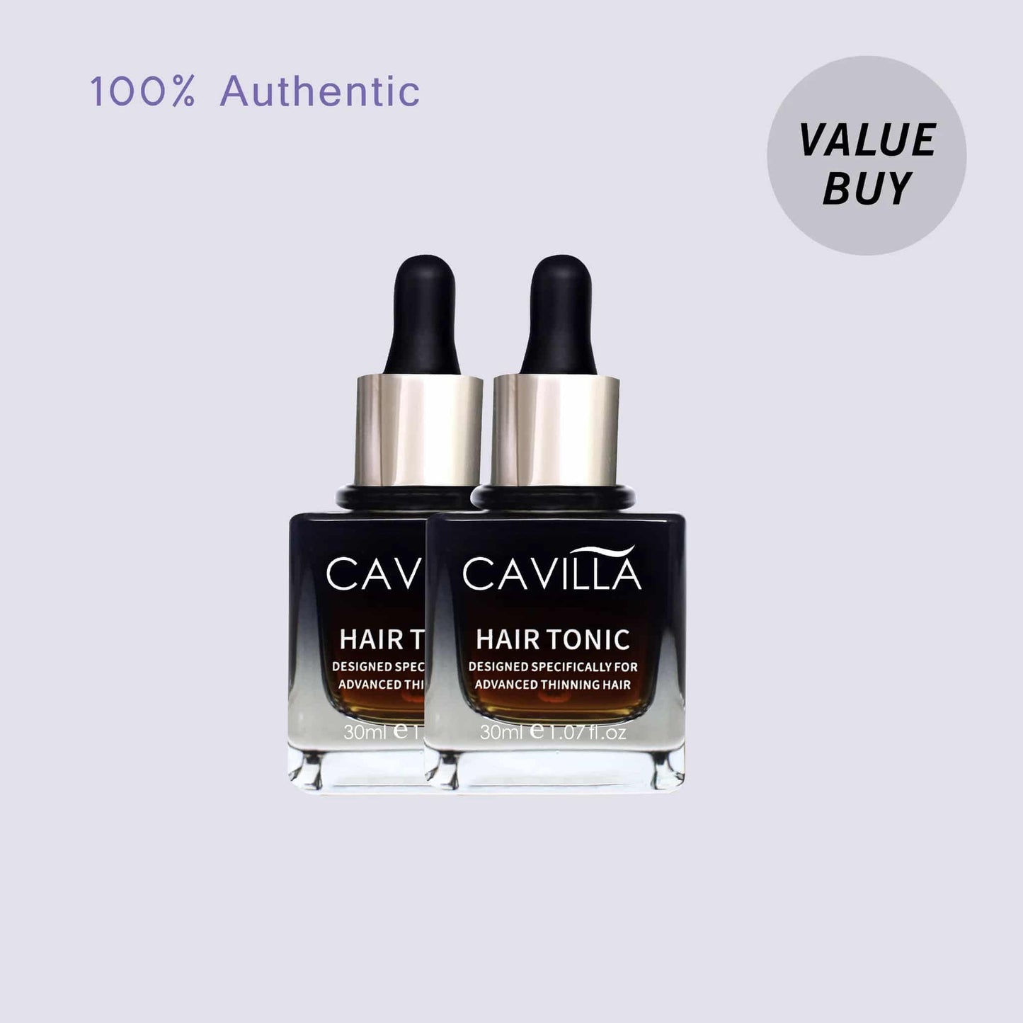 Cavilla Hair Tonic (Twin Pack)